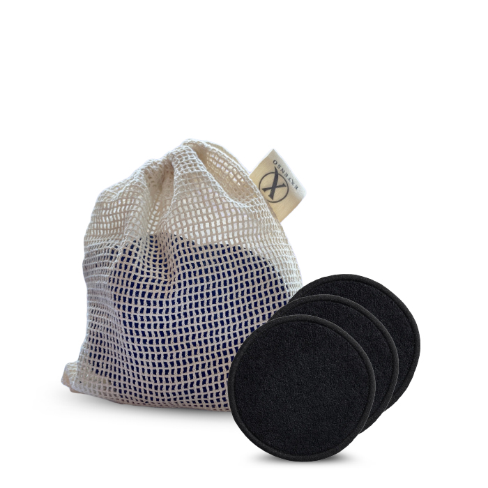 Bamboo Cleansing Pads • zwart