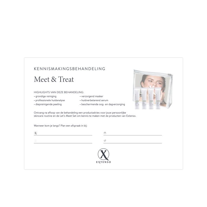 Meet & Treat Flyers • 100 stuks - Afbeelding 2