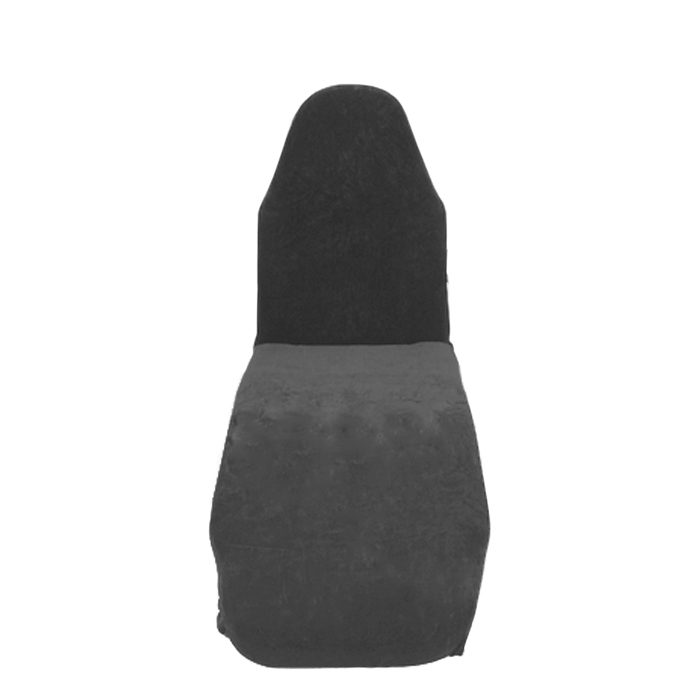 Stoelhoes incl. clips antraciet • 90 x 210 cm