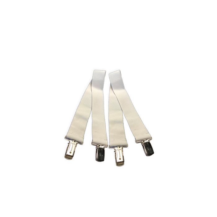 Elastische band inclusief clips • 2 stuks