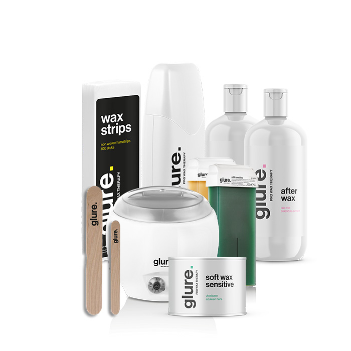 Glure Wax Kit Face & Body • Soft